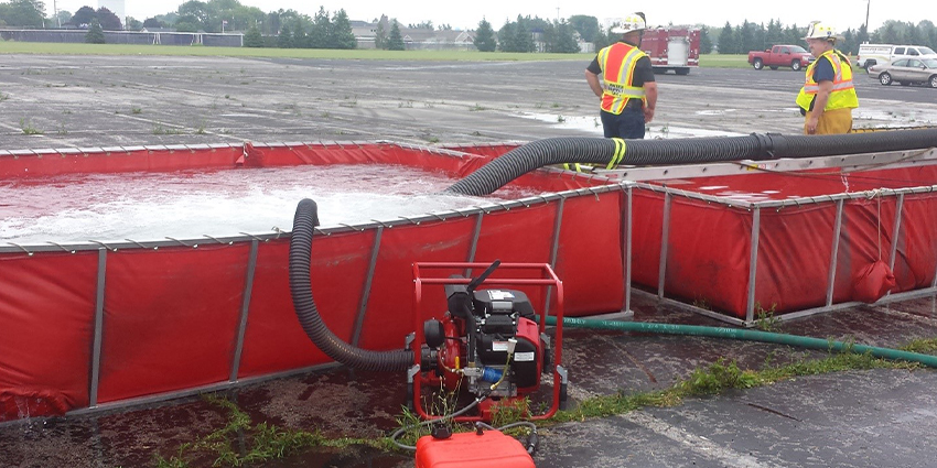 Multiple dump tanks require multiple jet-siphons to transfer water to the primary tanks