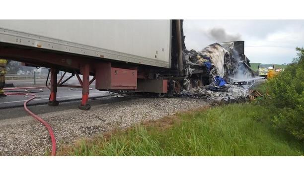 $300,000 Sturt Highway Truck Fire