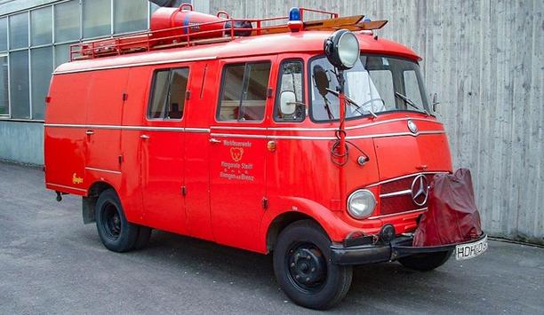 60-Year Old LF 8 Firefighting Vehicle Stays In Giengen, Germany