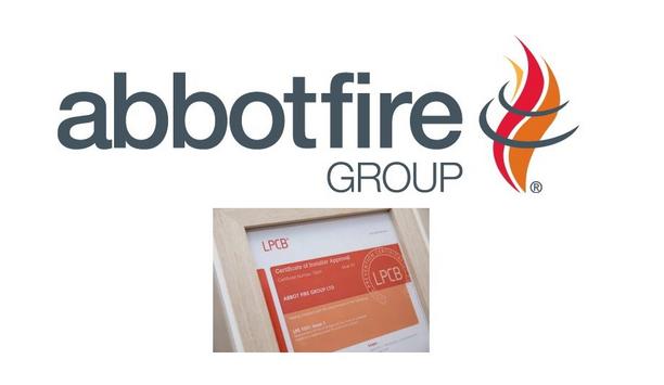 Abbot Fire Group Achieves LPS 1531 Appendix 1 Certification From Loss Prevention Certification Board