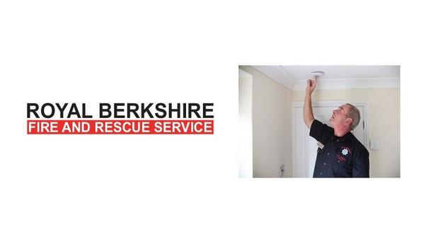 Royal Berkshire Fire And Rescue Service Is Urging Residents To Get Into The Habit Of Testing Their Smoke Alarms Regularly