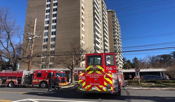 GEFD Dispatched For A Two-Alarm High-Rise Fire In The First Due