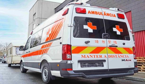 C. Miesen Gmbh & Co. KG Delivers A New Ambulance Vehicle On MAN TGE 4x2 For Macau