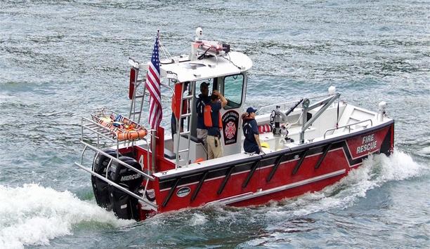 New Lake Assault Boats Fireboat Now On Duty With Rabun County Fire Services At Lake Rabun, Georgia