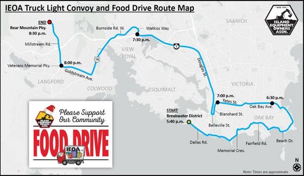 Victoria Truck Light Parade: Route, Times, And Details