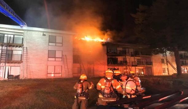 Branchville Fire Department Responds To Two Alarm Apartment Fire In Calverton