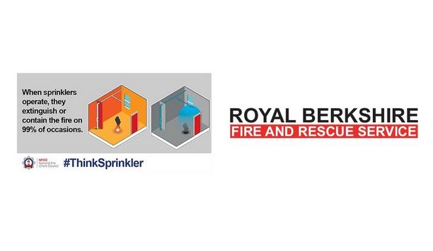 RBFRS Encourages The Installation Of Sprinklers As Part Of National Sprinkler Week
