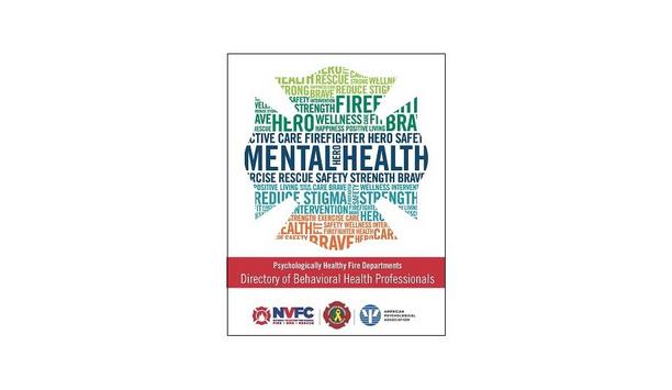 NVFC Releases Directory Of Behavioral Health Professionals For First Responders' Mental Well-Being