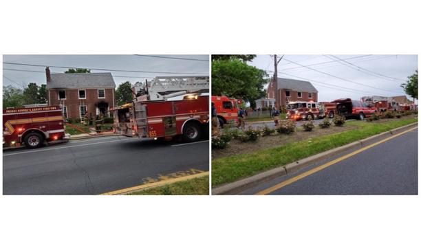 Branchville Engine 811 Responds To House Fire In Company 44’s Area