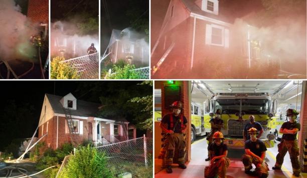 Branchville Crew Runs Early Morning To Respond To Hyattsville House Fire
