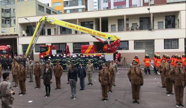Bronto Skylift Provides F54HDT Aerial Platform To A Fire Department In Curitiba On National Firefighter’s Day