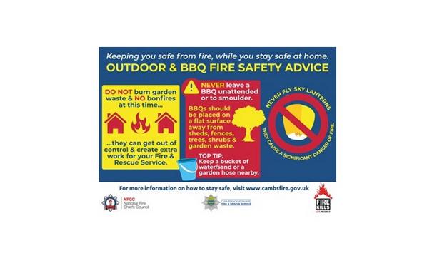 Cambridgeshire Fire And Rescue Service Urges People To Stay Safe During The Bank Holiday Weekend