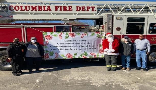 CRFD Spreads Holiday Cheer With Santa Rides