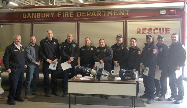 Danbury Firefighters Awarded Green Cross By Hurst For Their Life-Saving Rescue Work