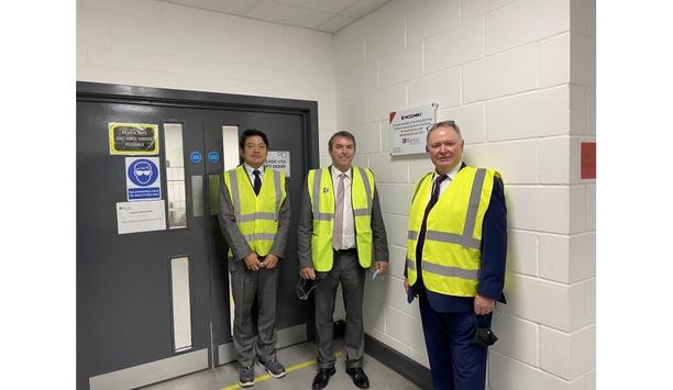 Dartford MP, Gareth Johnson Inaugurates Kentec Electronics’ New Factory Extension