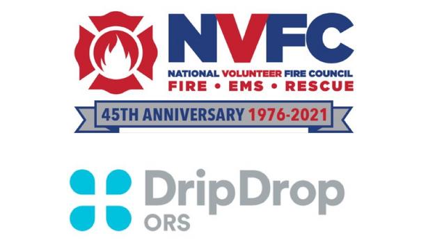 DripDrop ORS And National Volunteer Fire Council Partner To Provide Oral Rehydration Solution (ORS) To Volunteer US Fire Departments