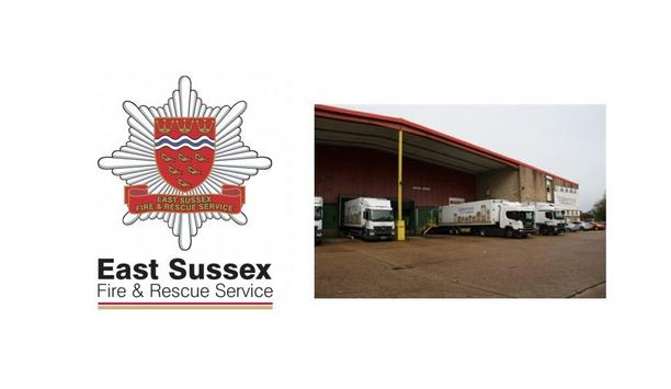 East Sussex Fire And Rescue Service Highlights How An Effective Sprinkler System Saved AF Blakemore And Son’s Premises