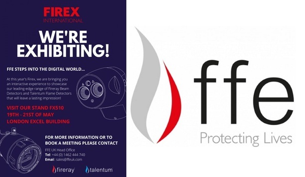 FFE Ltd. To Exhibit Fireray Optical Beam Detectors And Talentum Flame Detectors At Firex International 2020