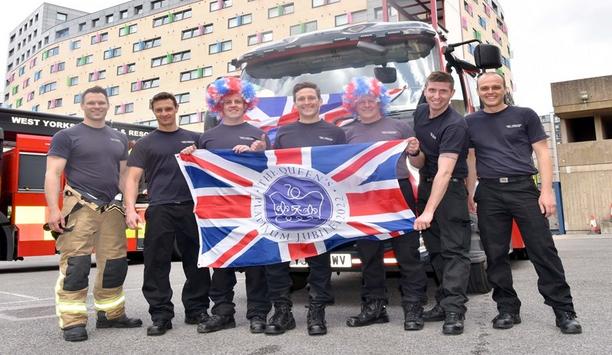 West Yorkshire Fire & Rescue Service Makes Final Preparations For Celebrations At Halifax Piece Hall