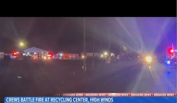 Fire At Mason City Recycling Center Challenges Crews