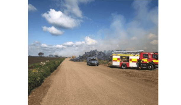 Deliberate Stack Fire Ties Up Fire Crews, States CFRS