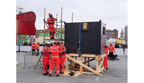 Fire Officer Assesses Crews From Across The UK And Ukraine In Festival Of Rescue