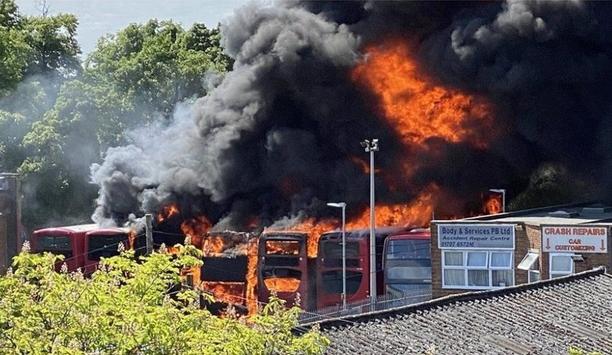 FPA Reports Electric Bus Catching Fire While Charging At Potters Bar Bus Depot