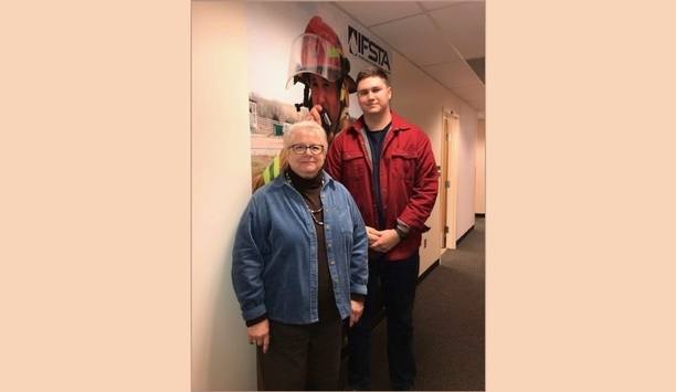 OSU Fire Protection Student And FPP’ Student Smoke Alarm Installer Installs Smoke Alarms At Guthrie Residential Home