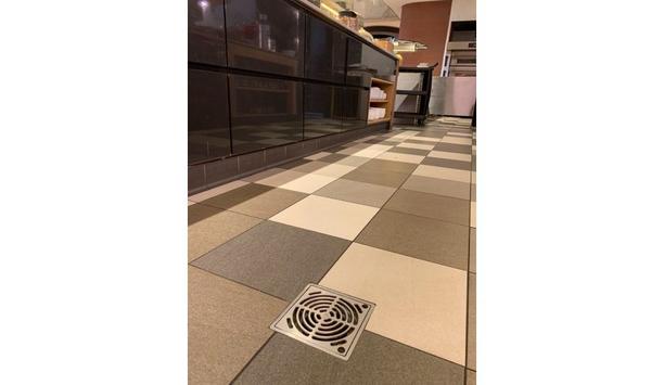 Galvin Engineering Installs HeelGrate Floor Drains In The Qantas Lounge, Perth Airport