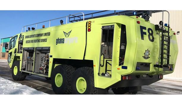 Ghana International Airports Receive New Oshkosh ARFF Vehicles