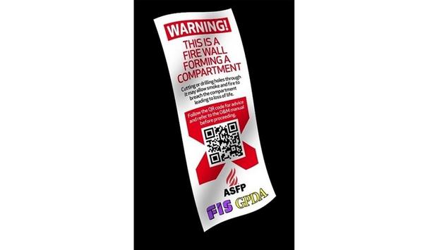 Industry Bodies Launch Fire Compartment Wall Warning Labels