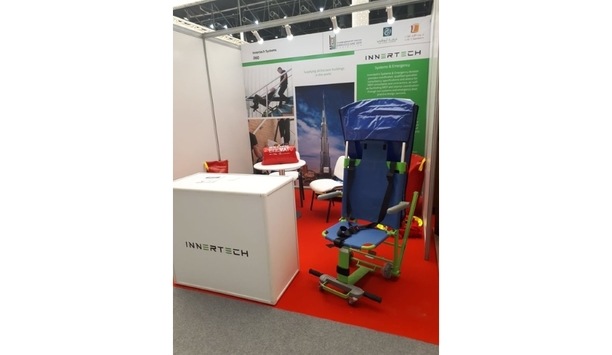 Innertech Showcases Its Evacusafe Chair At Emirates SME 2019