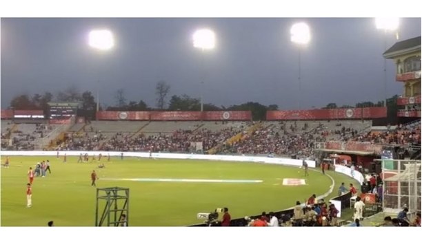 Kentec’s Taktis 8 Loop Addressable Fire Panel Secures Mohali International Cricket Stadium In India