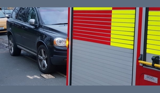 Kent Fire And Rescue Service Firefighters Urge Drivers To Not Park Vehicles Near Fire Hydrants