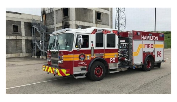 KME Fire Apparatus Delivers 11 Custom Trucks To Hamilton Fire Department In Ontario, Canada