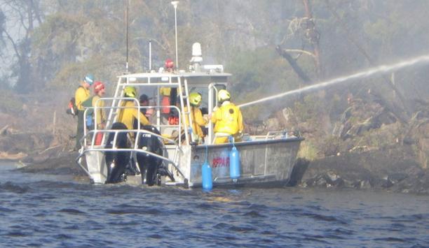 International Falls Fire Department Quickly Extinguishes Wildfire On The Shore Of Minnesota’s Rainy Lake