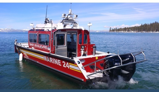 Lake Assault’s Marine 24 Fire Boat Delivered To The Tahoe Douglas Fire Protection District In Nevada