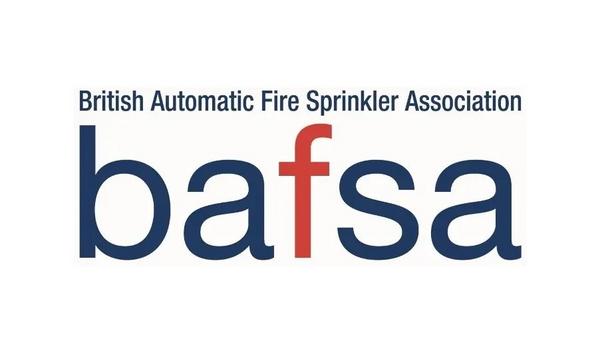 BAFSA Delighted With London Assembly’s Move To Launch Report Calling For Installation Of Sprinklers In All New UK Homes