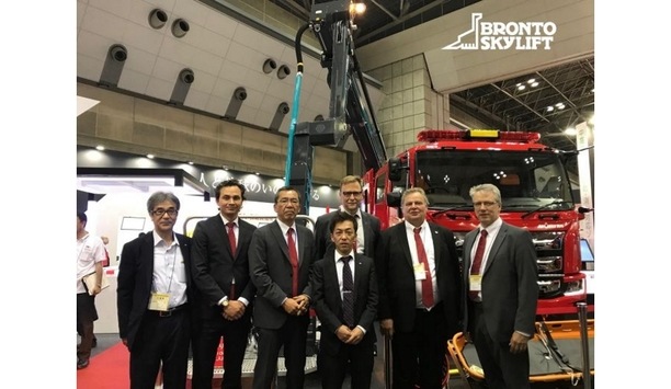 Morita To Exhibit Latest Multi-Purpose Fire And Rescue Vehicle With Bronto Skylift