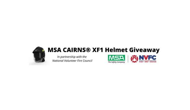 MSA To Provide A Personalized Cairns XF1 Fire Helmet To NVFC Member Through A Giveaway