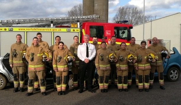 Norfolk Fire & Rescue Service Conducts Firefighter Training For Rural Safety