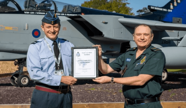 RAF Commendation For EEAST Paramedic - Paul Chittock