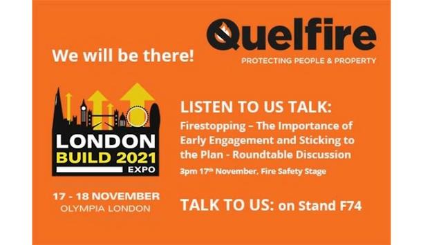 Quelfire Ltd. To Sponsor Panel Discussion At The London Build Expo 2021