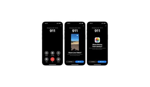 RapidSOS Integrates Emergency SOS Live Video With Apple IOS 18