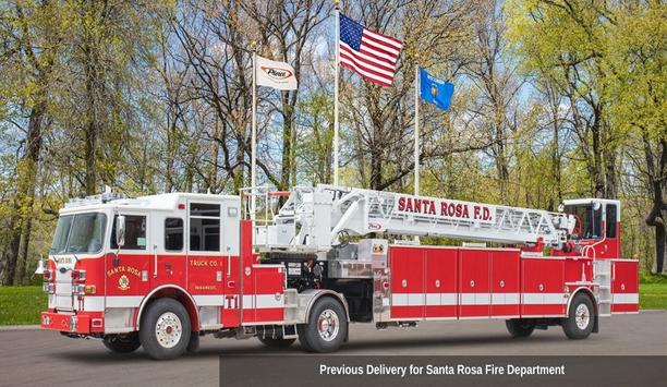 Santa Rosa Orders Pierce Ascendant® 107’ Heavy-Duty Tiller Aerial Ladder