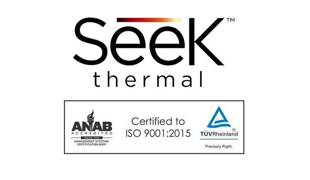 Seek Thermal, Inc. Achieves ISO 9001:2015 Certification