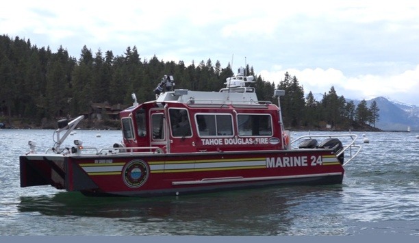 Tahoe Douglas Fire Protection District Extinguishes Barge Fire Started Post-Independence Day Pyrotechnics Show