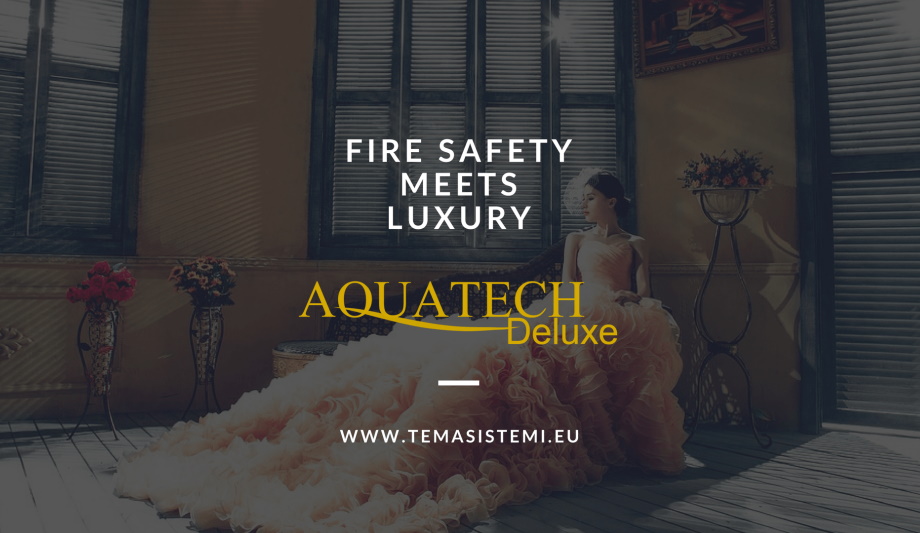 Tema Sistemi Launches Acquatech Deluxe High Pressure Water Mist System To Enhance Fire Safety