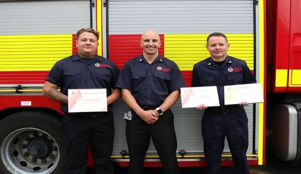 Tiptree Fire Station Crew Awarded For Life-Saving Efforts