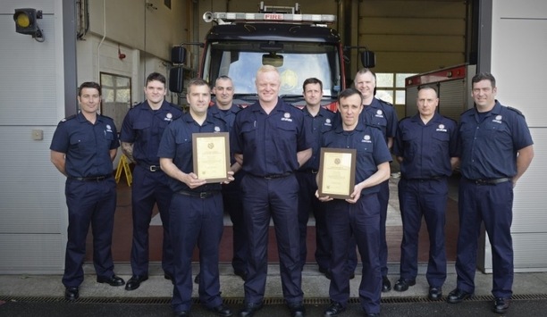 Byker Firefighters Commended By TWFRS’ Chief Fire Officer Chris Lowther For Rescuing Woman On River Tyne